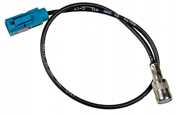 ADAPTOR ANTENOWY ADAPTER FAKRA RADIO - ISO REDUKCJA 23CM AUDI FIAT VW SKODA