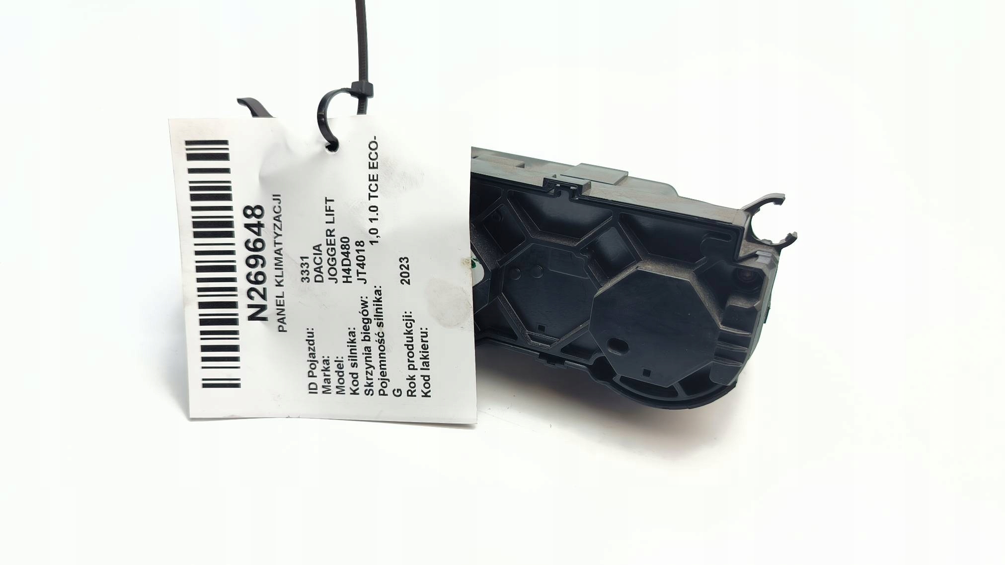 Unite commande clima 275006270R DACIA JOGGER LIFT