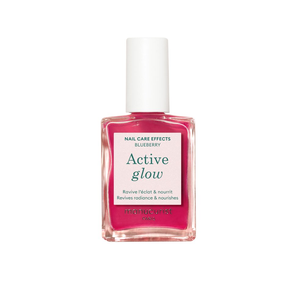 Manucurist Active Glow lak na nehty Blueberry 15 ml