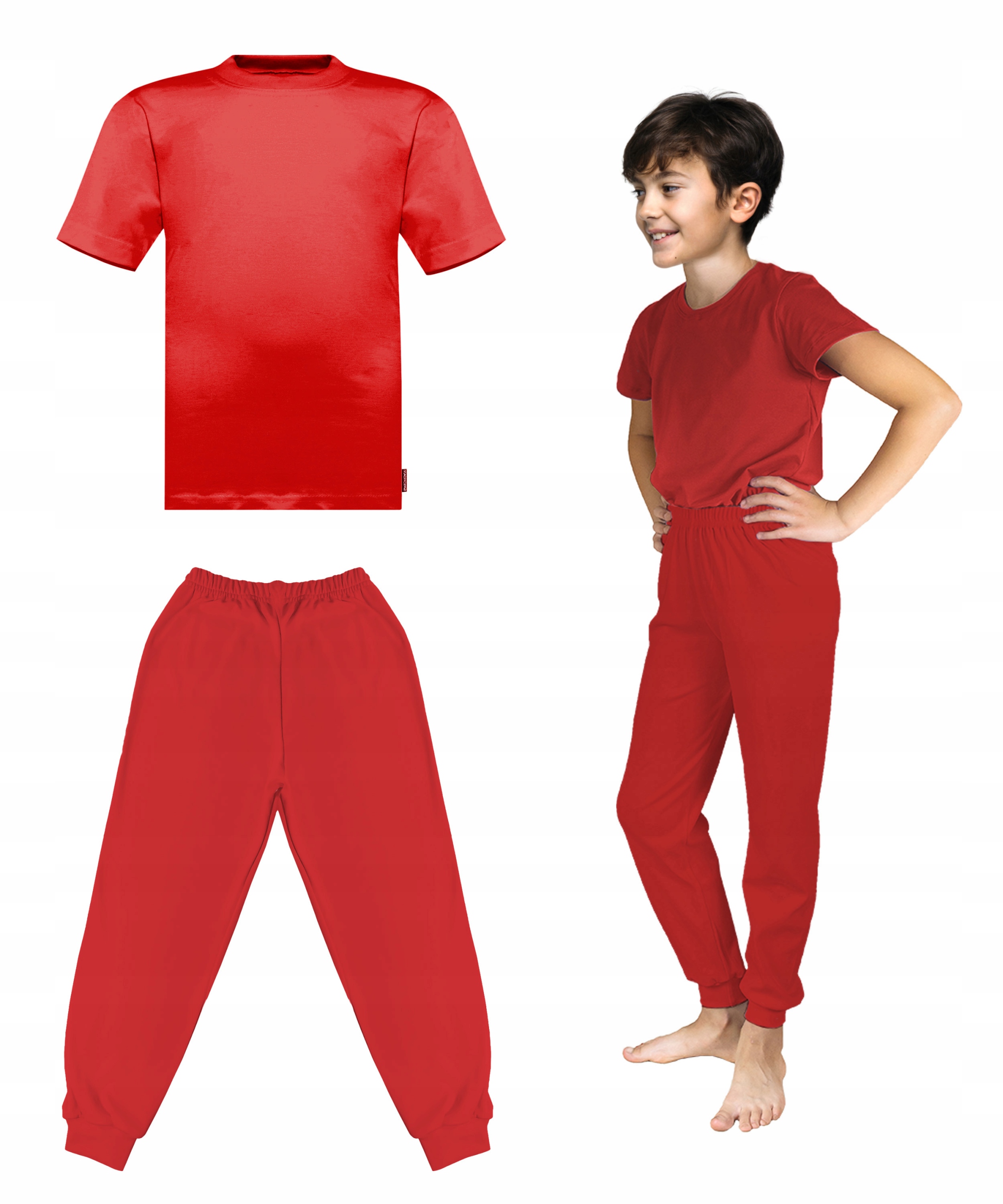 

Bluzka T-shirt Chłopięcy Spodnie Dres Długie 116