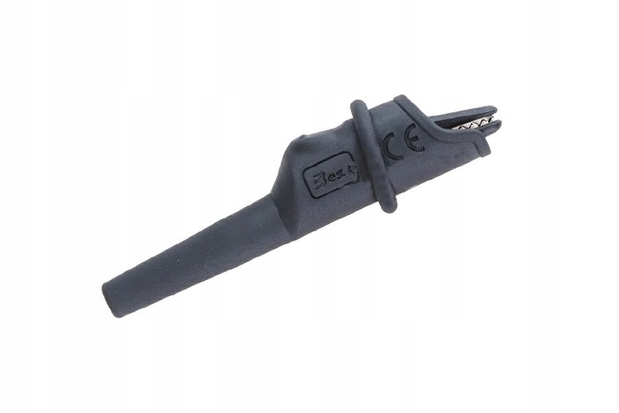 

Krokodylek Na Przewód 1A-0057-BK Cat IV 600V 10A