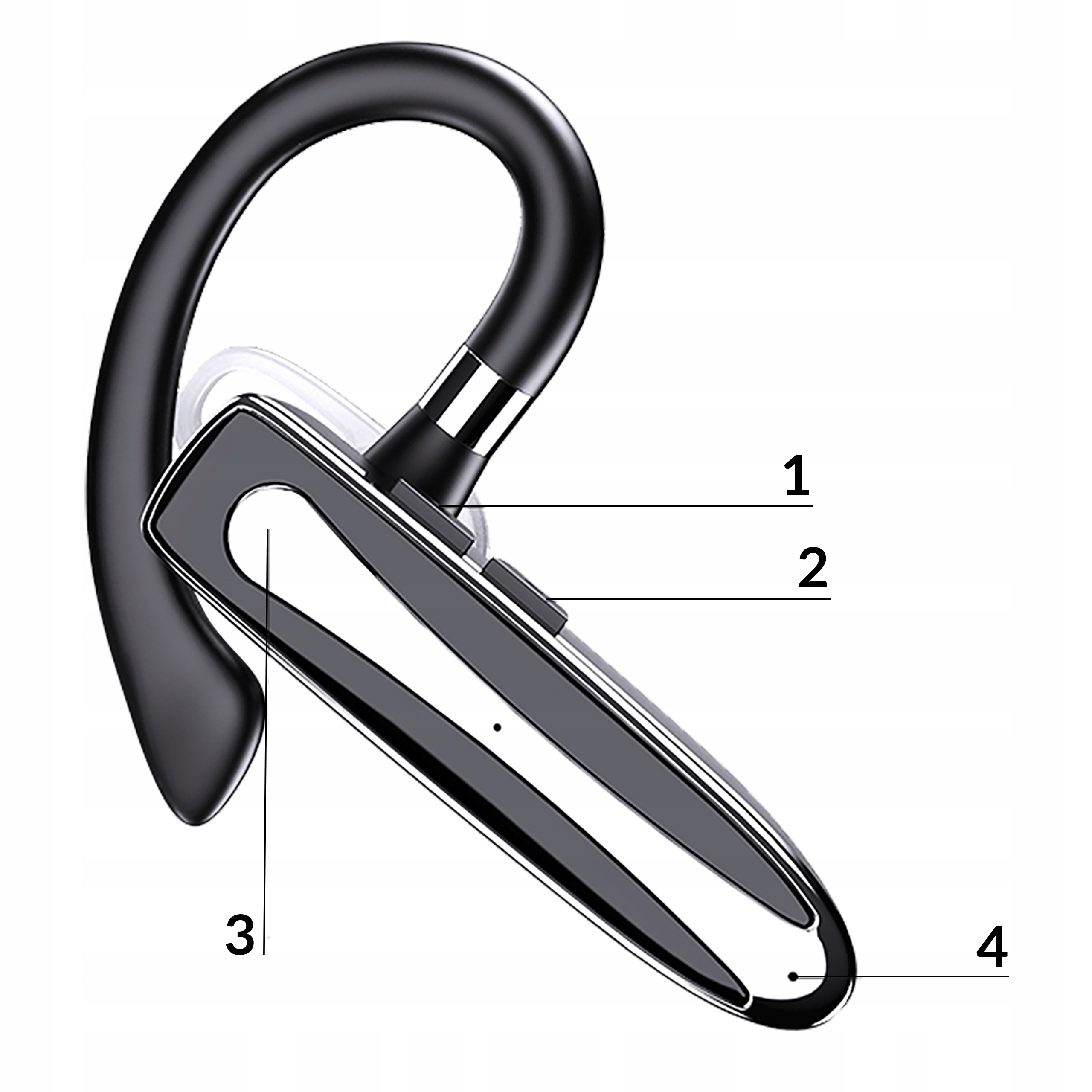 SŁUCHAWKA BEZPRZEWODOWA BLUETOOTH ZESTAW ETUI Marka Nobitech