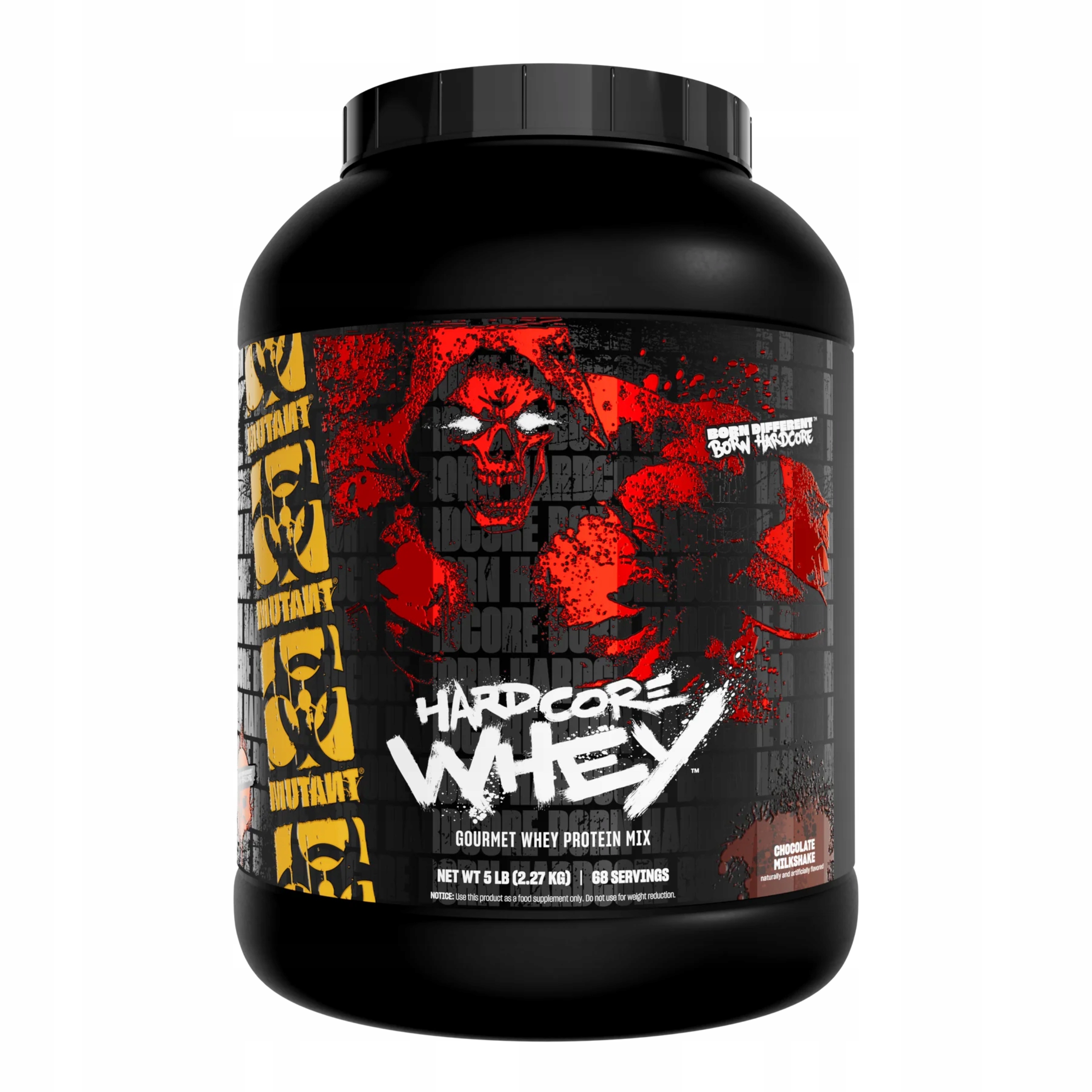 Protein Mutant Hardcore Whey 2270g Čokoláda Izolát Hydrolyzát Bcaa 68 dávek