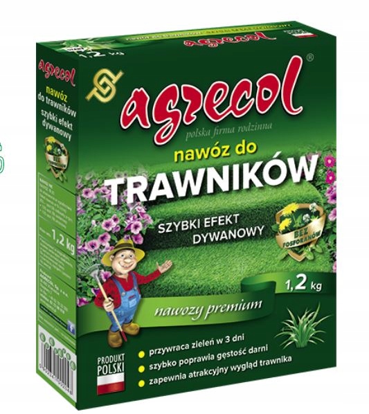 

Agrecol nawóz Szybki efekt do trawników 1,2 kg