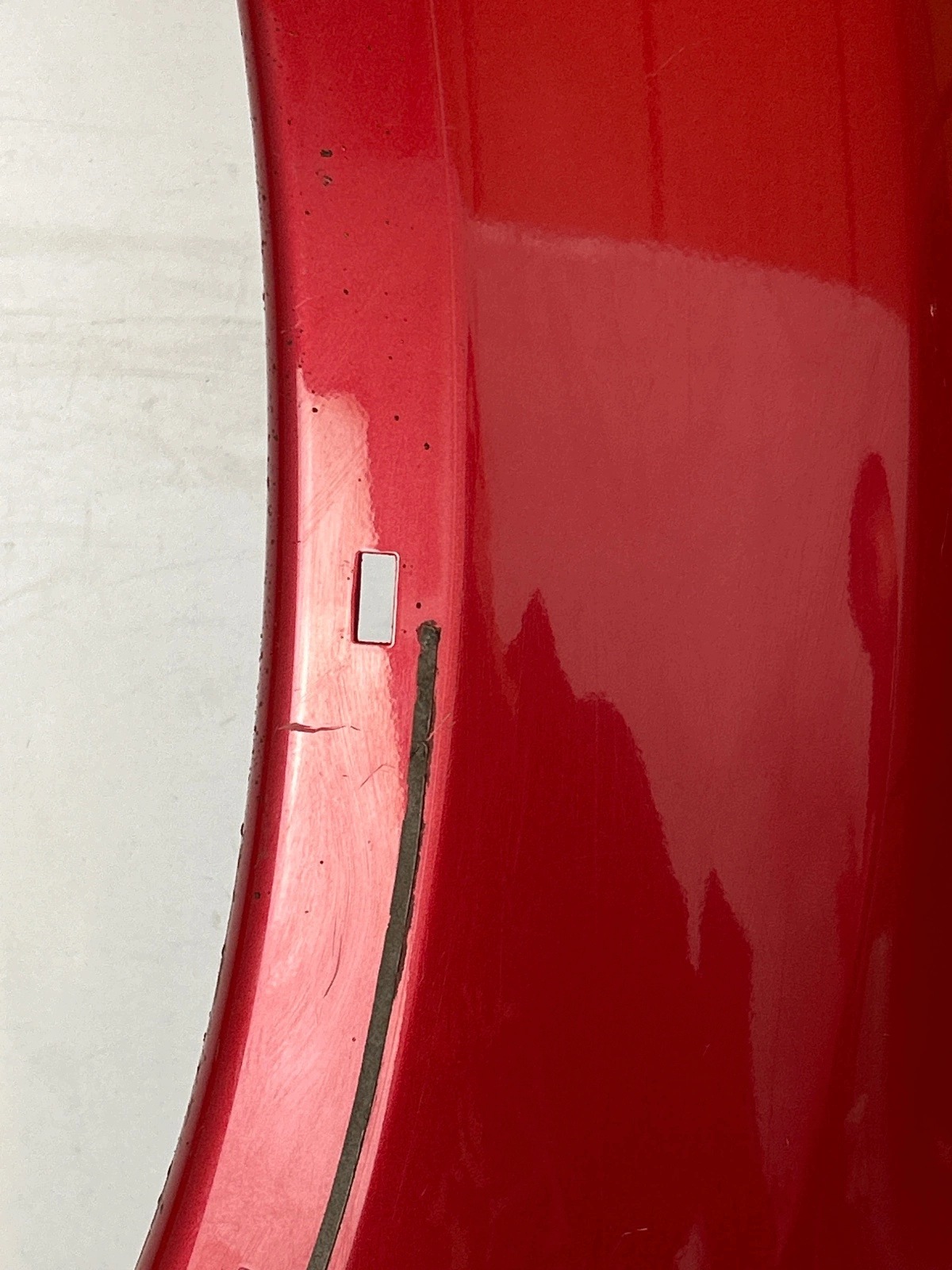 fender front front left Mitsubishi ASX Lift 2013 czerowny