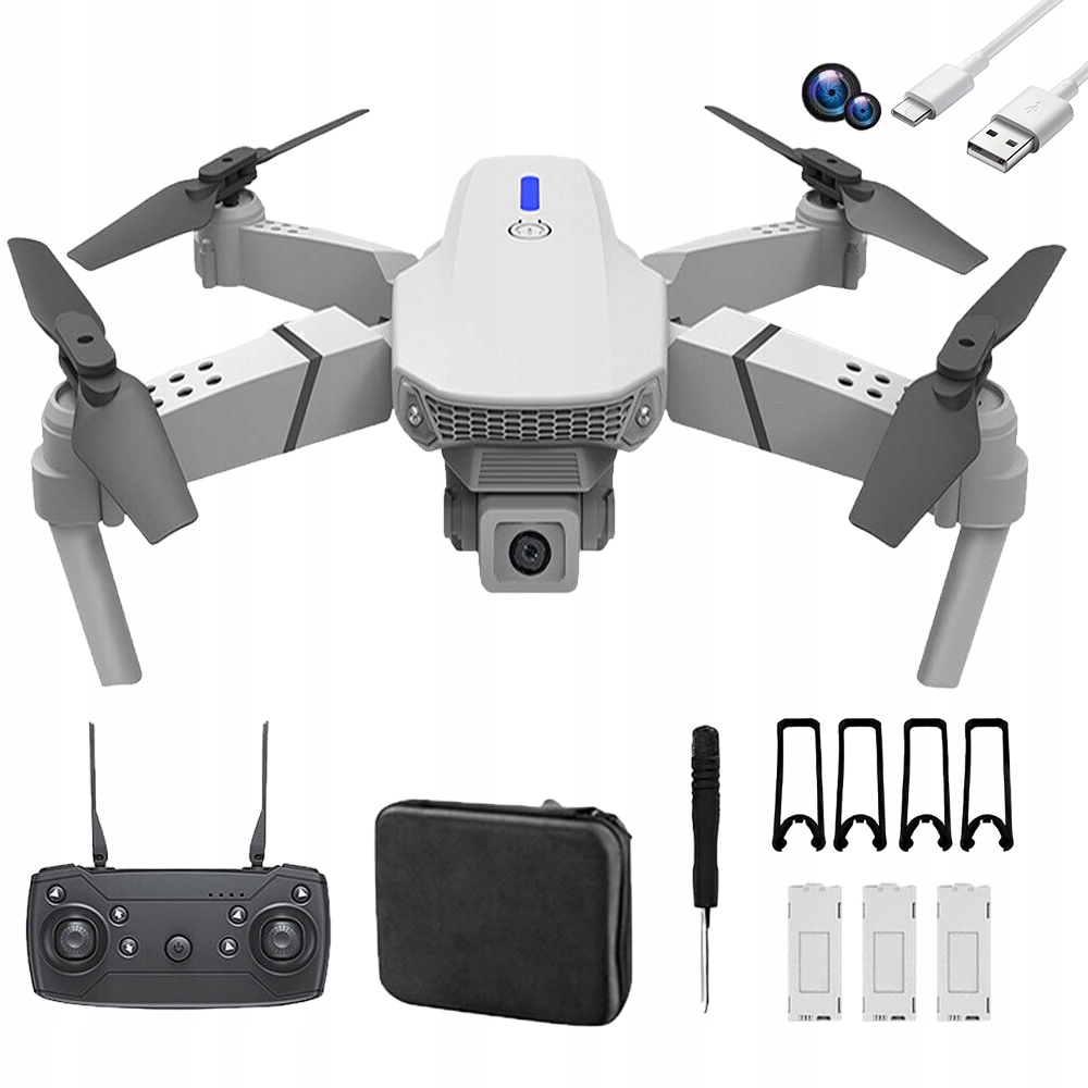 Skládací Kamera Hd Drone 4K S Nouzovým Vypínačem 1080P