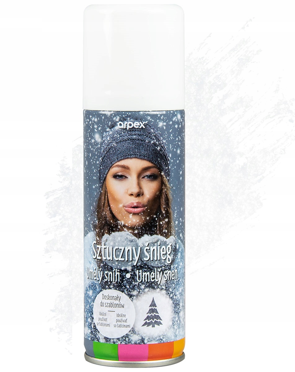 

Sztuczny Śnieg W Sprayu Biały Choinki Luster 125ML