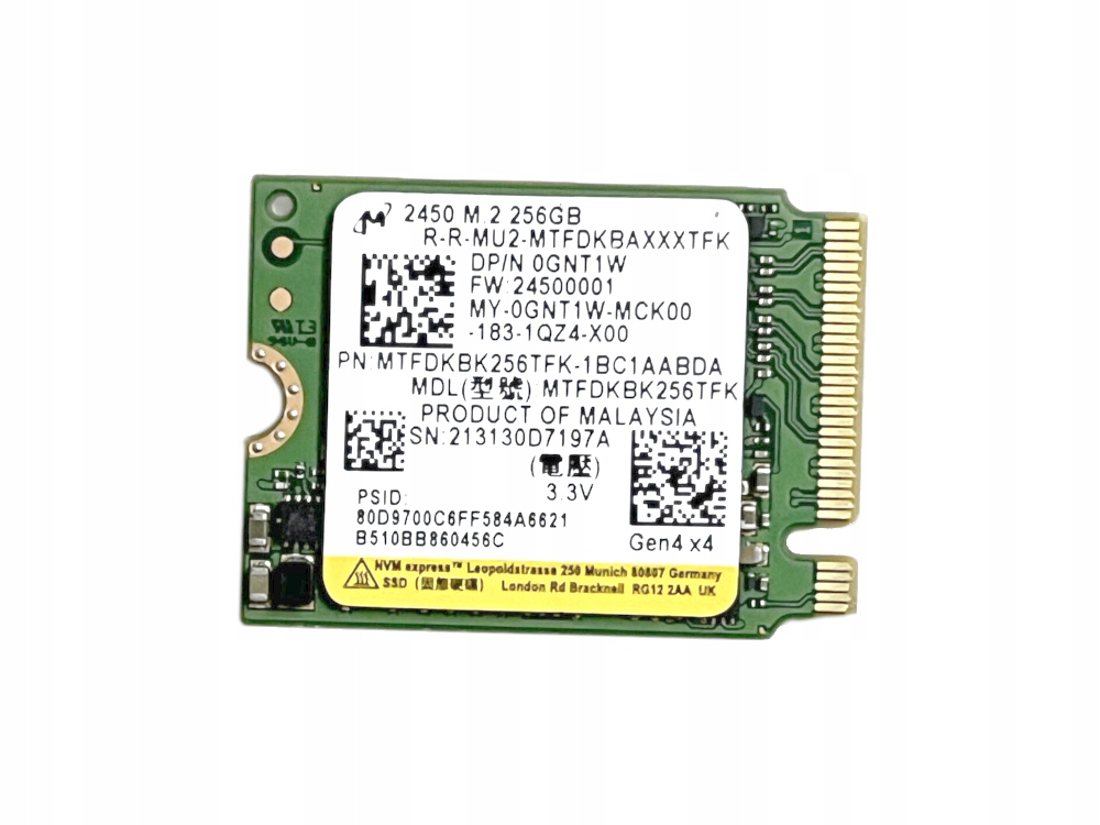 DYSK-SSD-MICRON-2450-256GB-M-2
