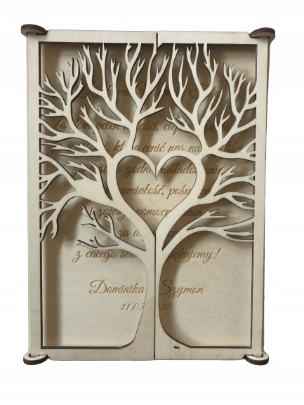 

podziękowanie dla rodziców, ślub, wesele, kartka