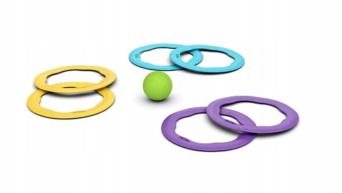 LEKKIE RINGO RiBi 6 sztuk + piłka BIO Bibio 18m+ Marka BiBio