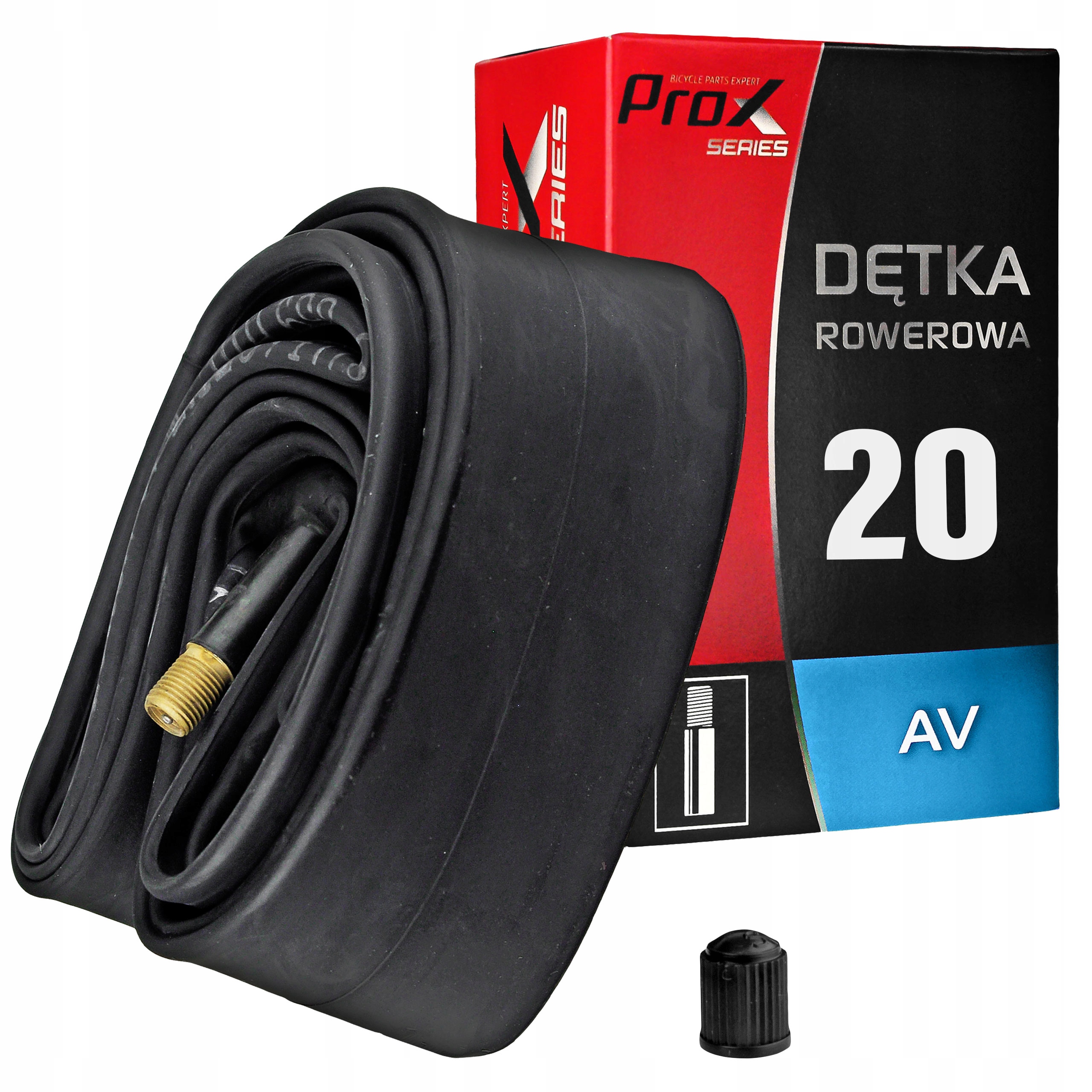 

Dętka Prox 20x1,75-2,125 Av Sv Samochodowy 35 MM