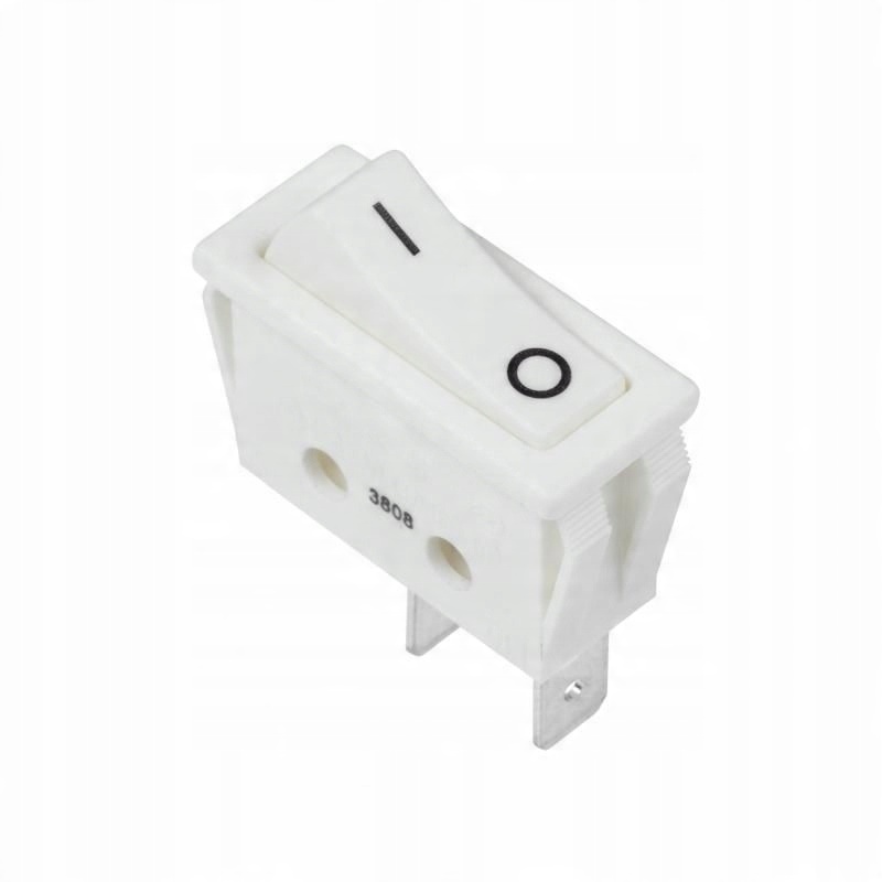 

Przełącznik kołyskowy biały 16V/250V 13x30mm