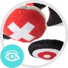 Canpol babies kontrastowa karuzelka podróżna do wózka lub fotelika SENSORY Płeć chłopcy dziewczynki