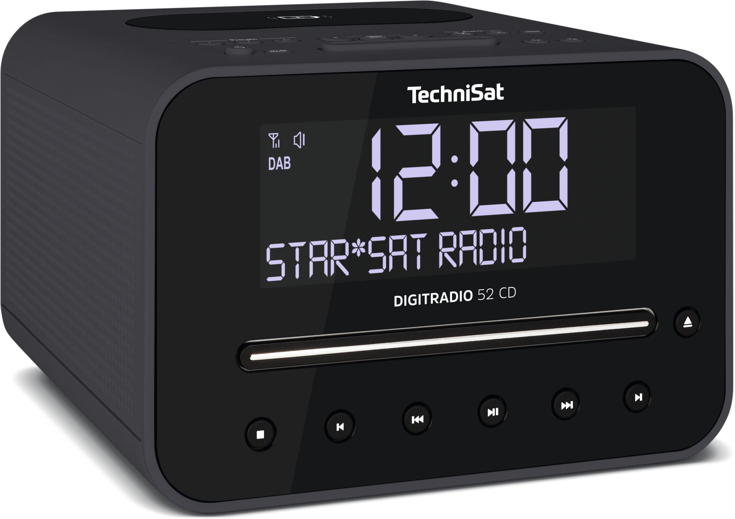 Radio DAB+ FM TechniSat DigitRadio 52 z odtwarzaczem CD ŁADOWANIE QI Marka TechniSat