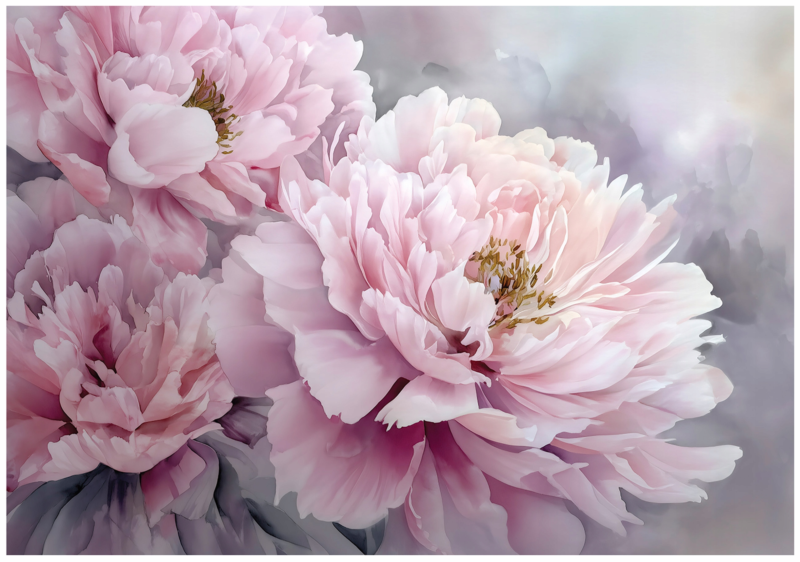 Fototapeta Kvety Pivonky Boho Spálňa Obývacia Izba Tapeta Flizelina 400x280