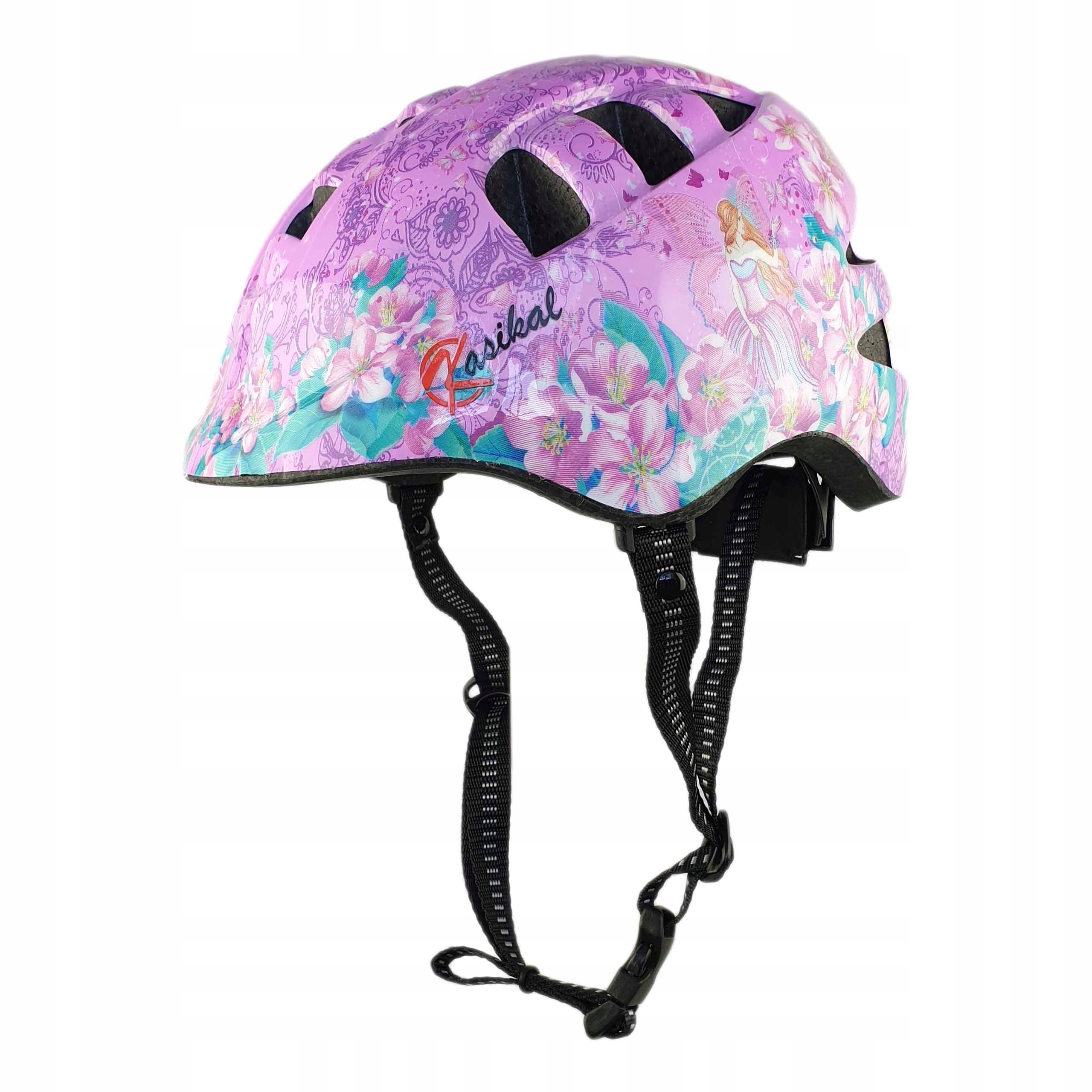 Велосипедный шлем Регулируемый Flowers разм.M 52-56 см