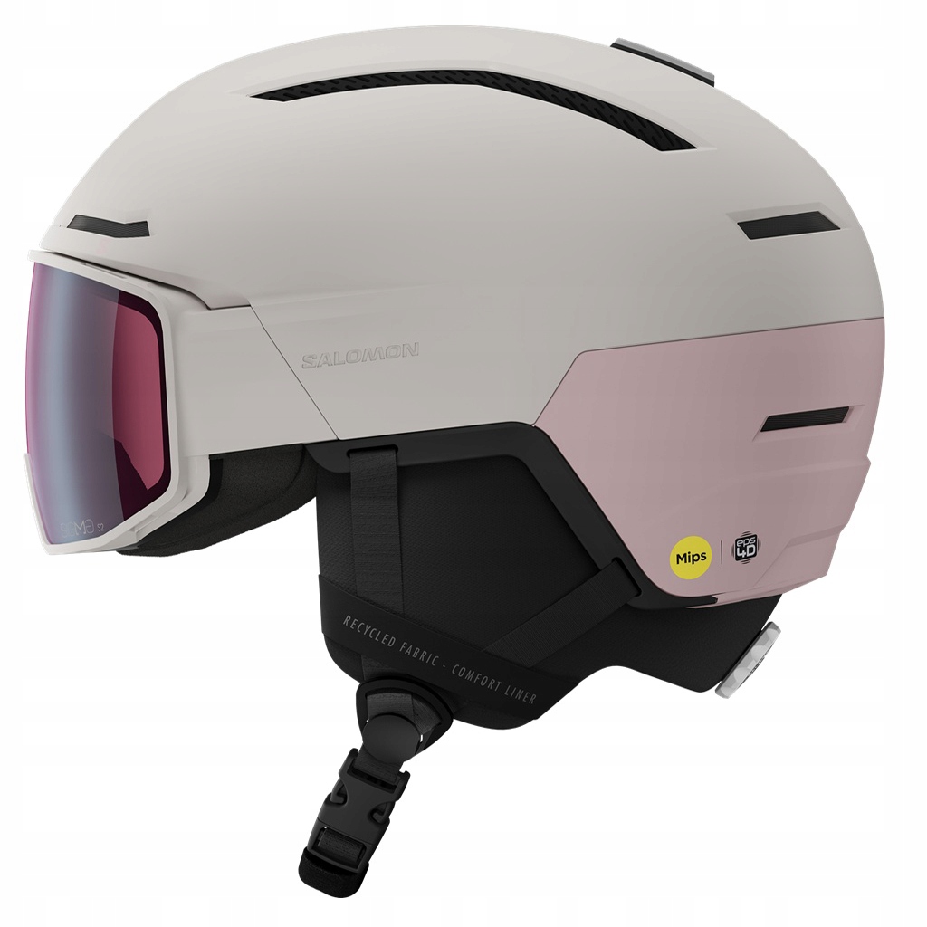 Lyžařská přilba Salomon Driver Pro Sigma Mips Růžová, velikost M (56-59 cm)