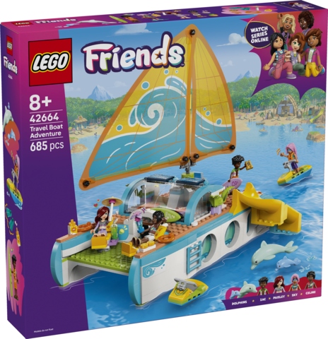 stavebnice Lego Friends 42664 Dobrodružství na lodi