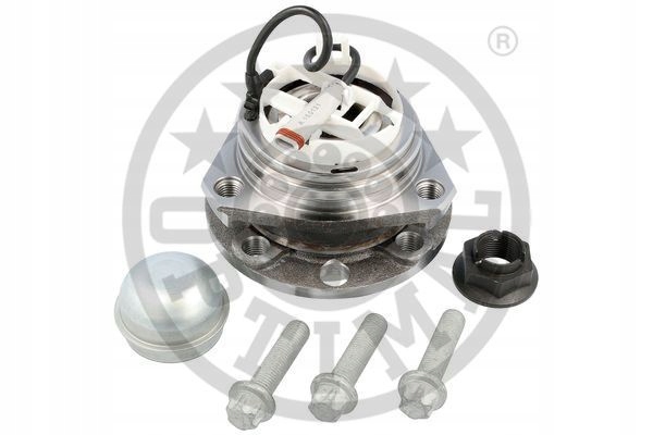 ŁOŻYSKO KOŁA PRZÓD Z PIERŚCIENIEM IMPULSÓW 201621 Producent AK