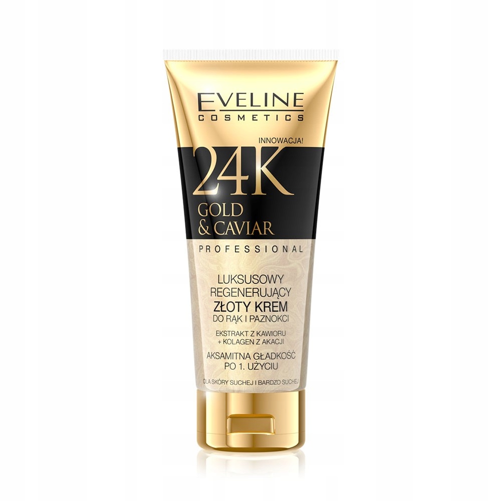 Eveline Cosmetics 24K Gold krem do rąk i paznokci Regenerujący