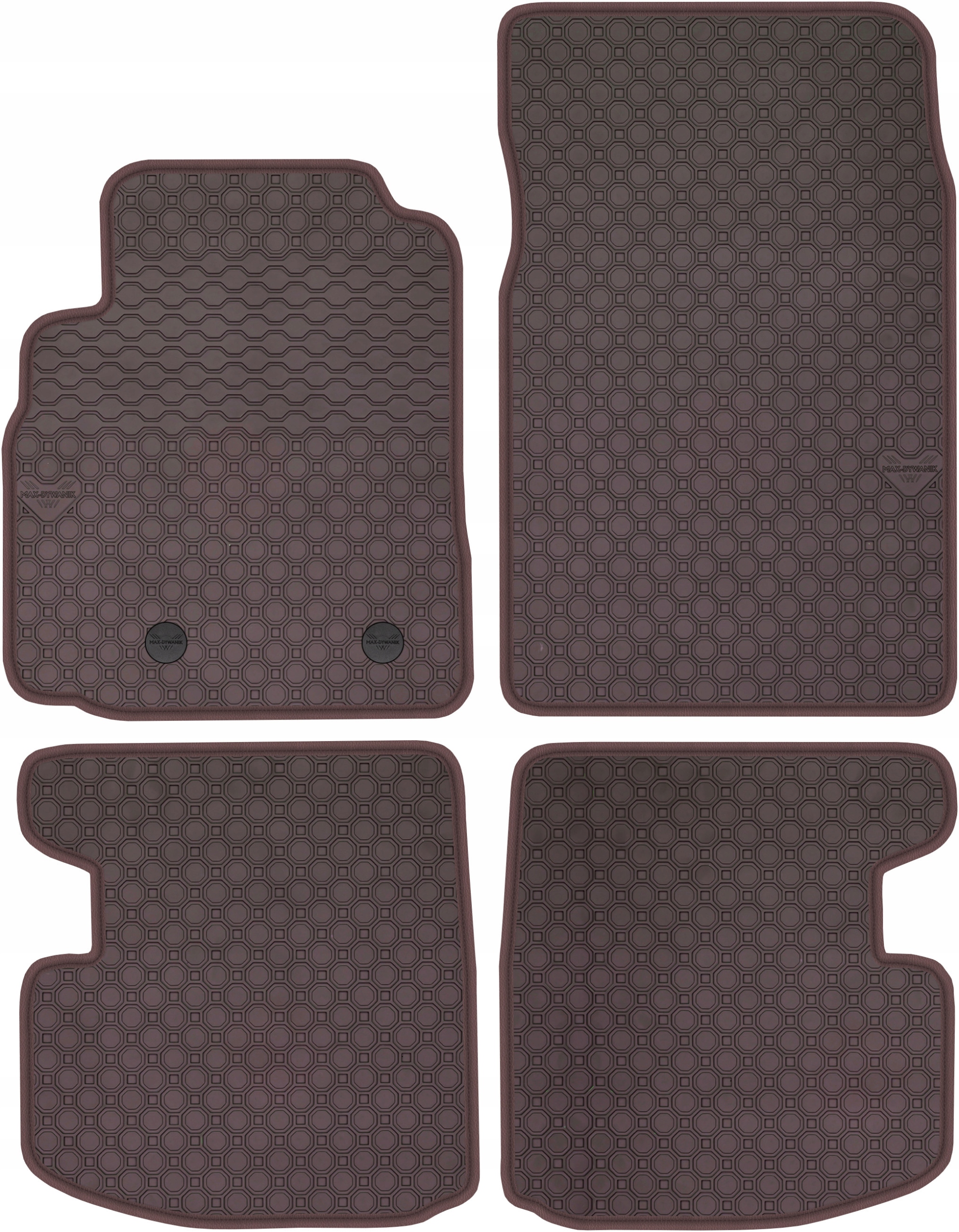 Toyota Yaris I Hb 3D 1999-2005 Koberečky Hnědé