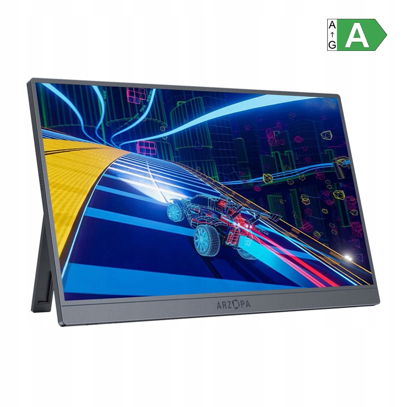 Arzopa Prenosný Monitor Z1FC 16,1 Palca Pre Notebook Pc, Telefón, Tablet Usb-c