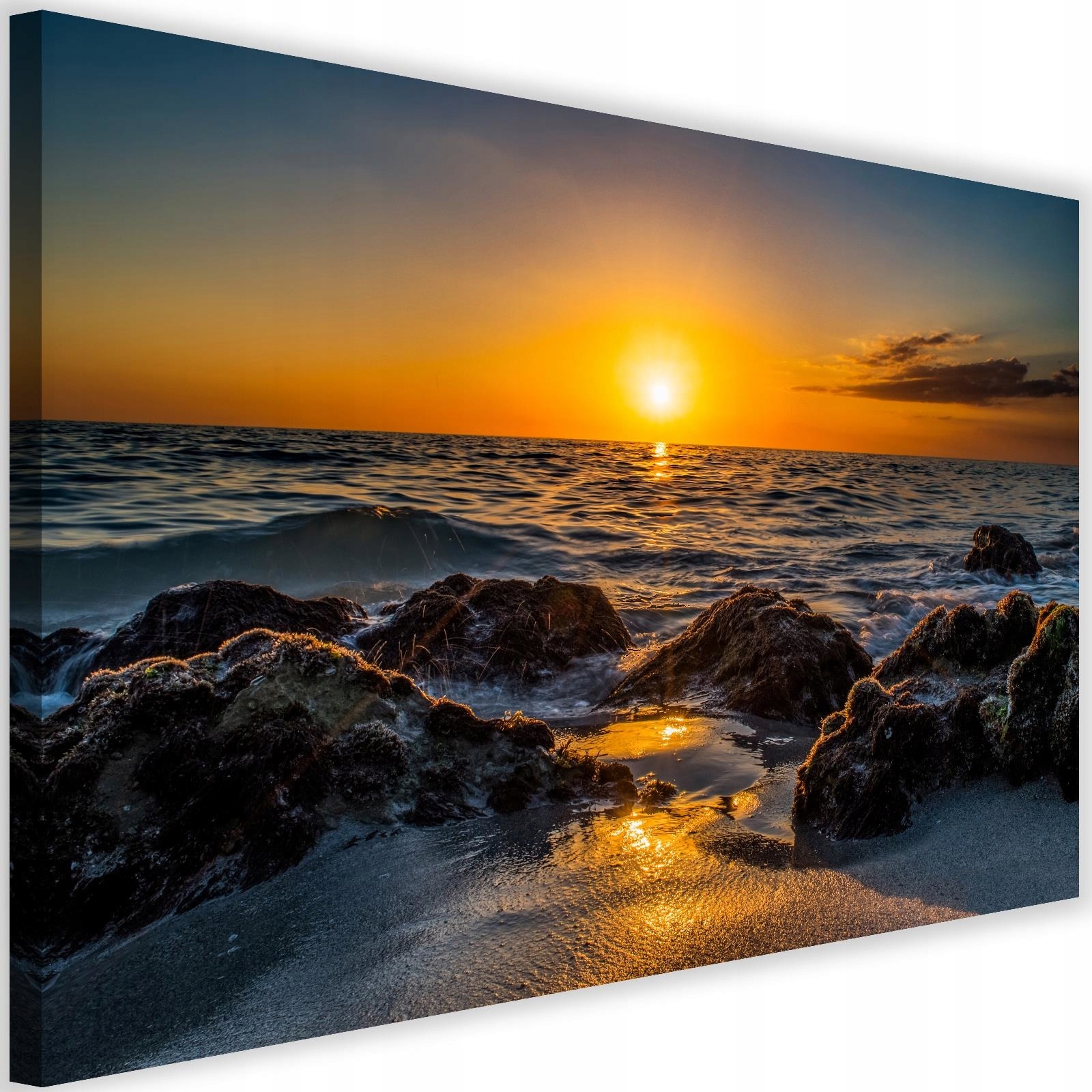 

Obraz Na Płótnie Rozbite Fale Nad Morzem 120x80