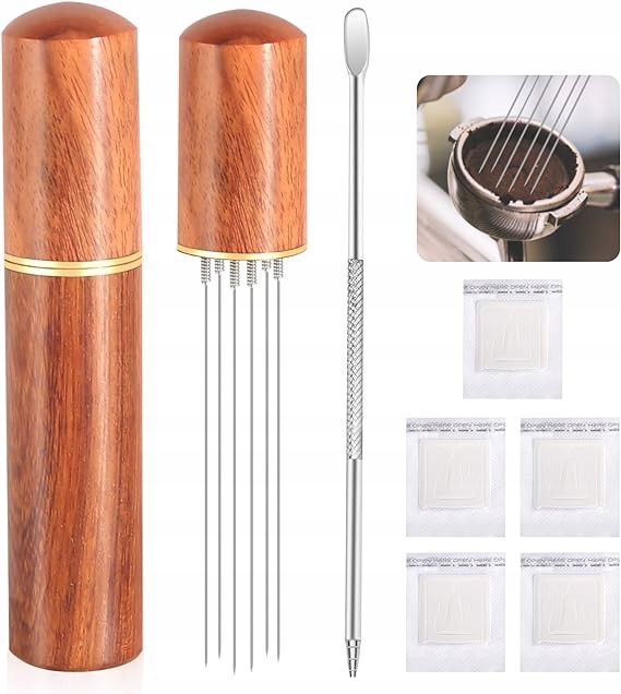 Levně Míchadlo Na Kávu Jehlový Dávkovač Pro Espresso Baristické Jehly