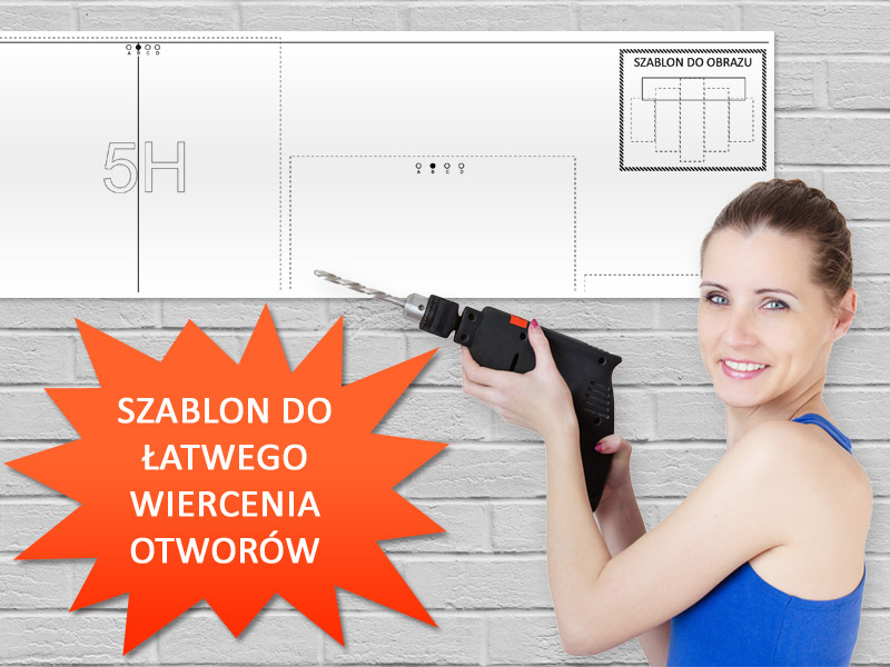 Obraz z zegarem na ścianę 120x70 Widok na skały Format poziomy