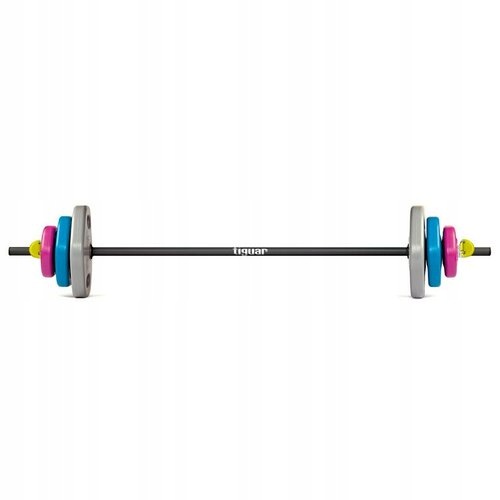 Sztanga treningowa do ćwiczeń siłowych 18kg Power Gym 18 treningowy stalowy