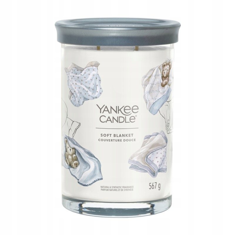 

Yankee Candle tumbler z 2 knotami Soft Blanket