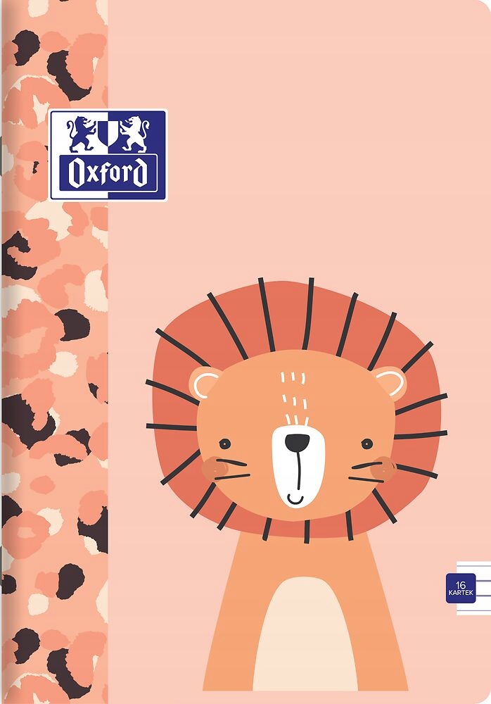 

Zeszyt Oxford Kids A5 16 Kartek Linia Podwójna