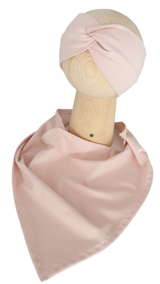 

Zestaw Opaska Przeplatana + Chusta Nude 36-39cm