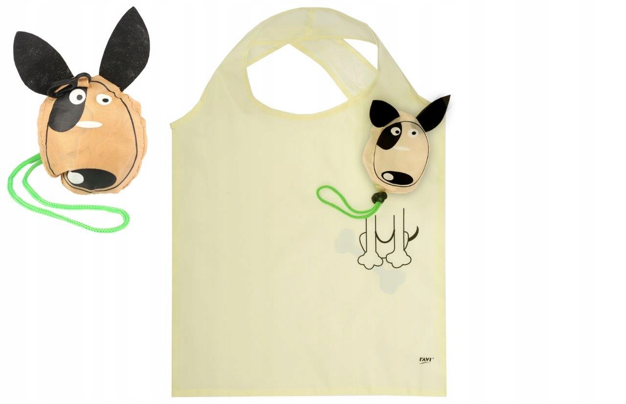 TORBA NA ZAKUPY SKŁADANA DOG 38x58cm