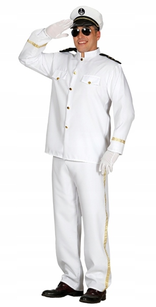 Námořní Kapitánský Kostým XL