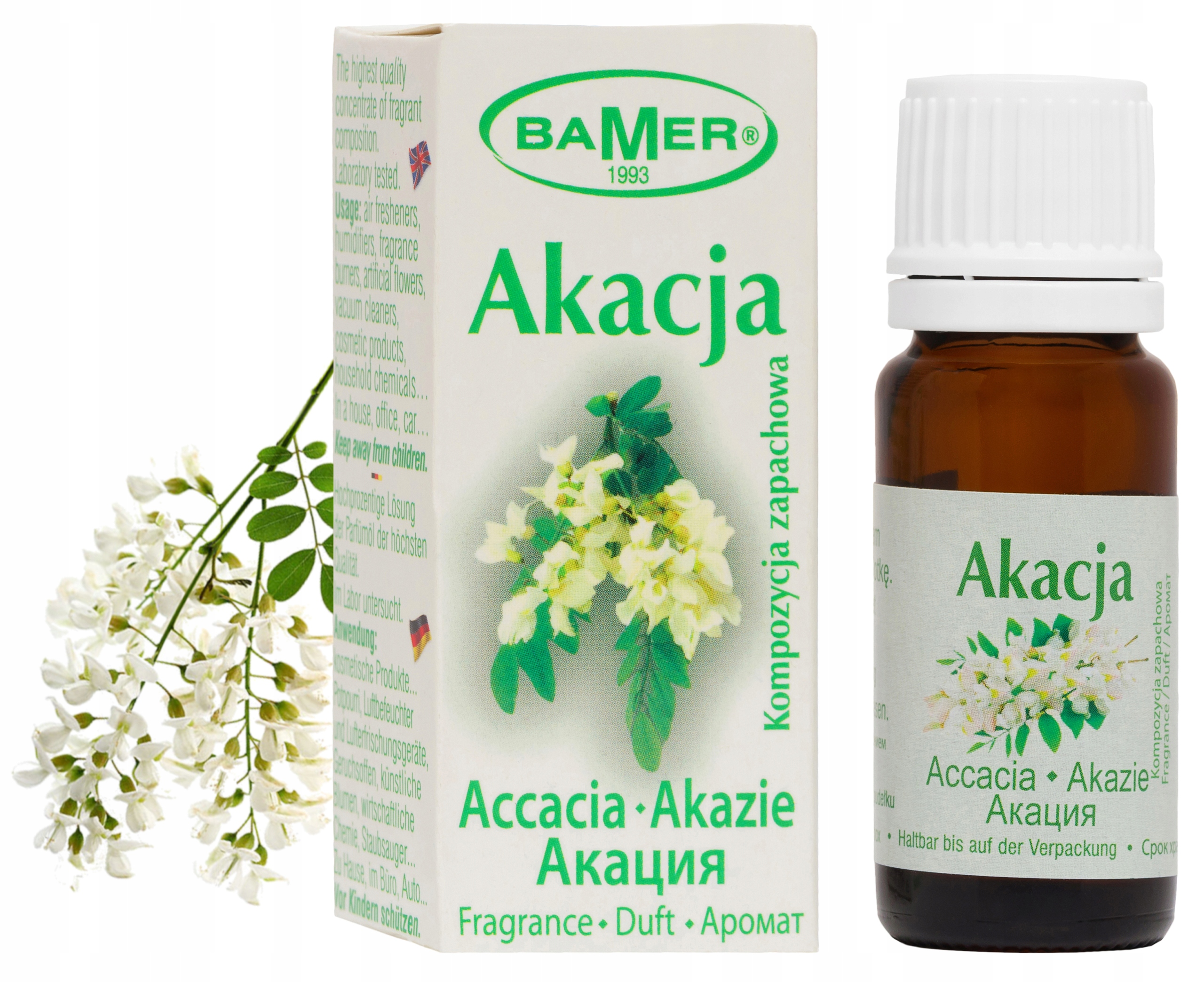 

Akacja Polski Olejek Zapachowy Bamer