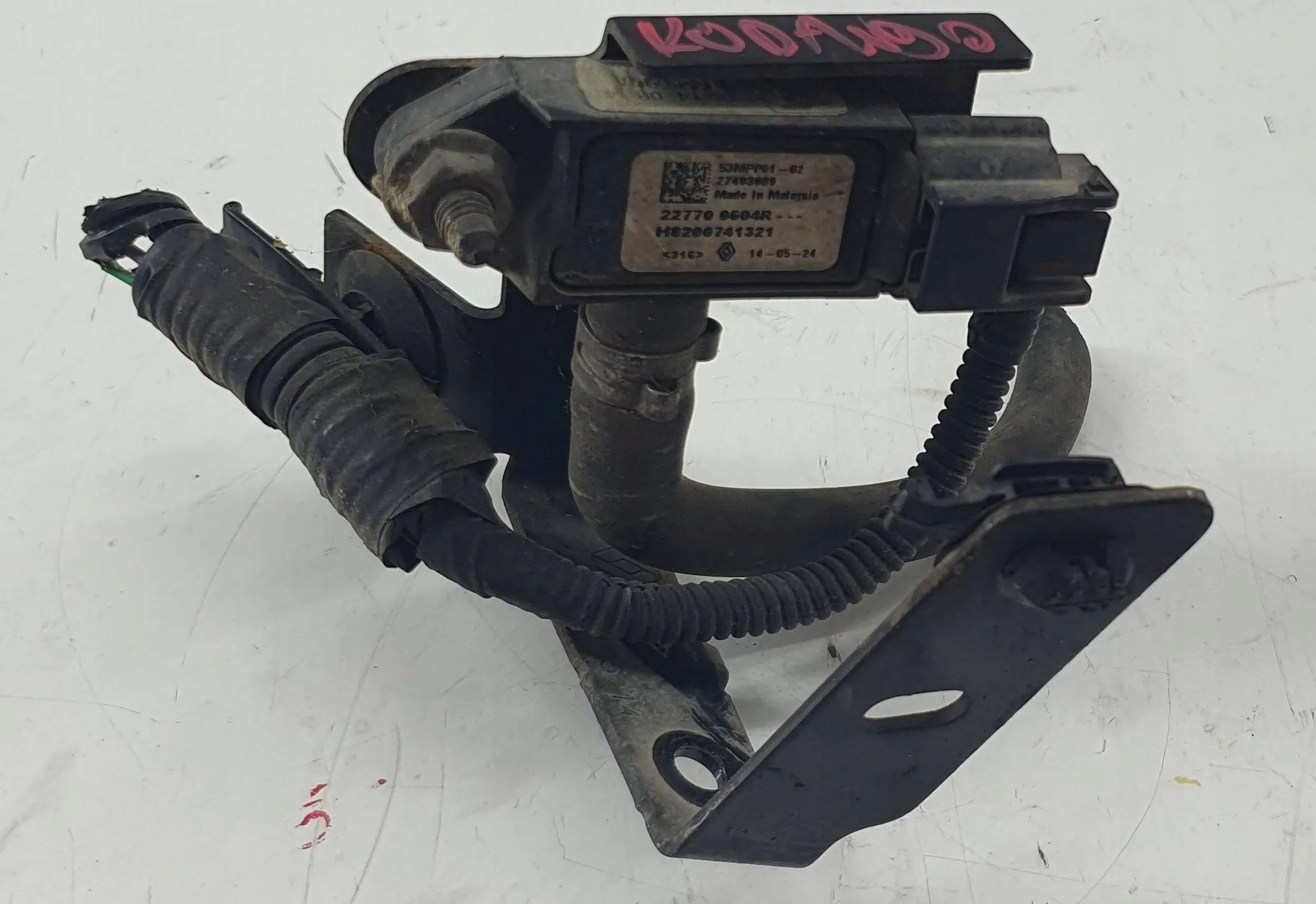 Renault Fluence 1.5 DCI exhaust gas sensor