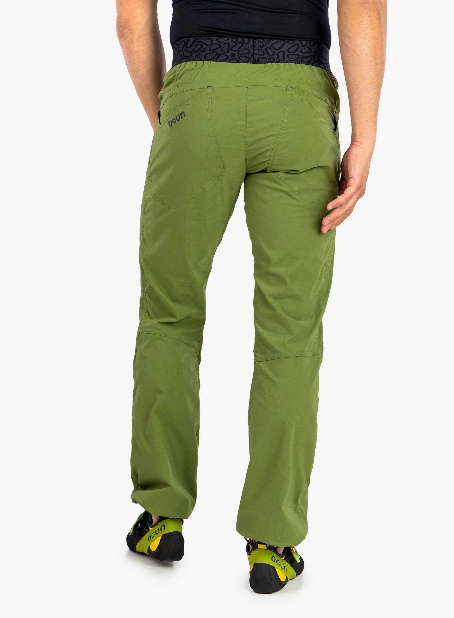 Spodnie wspinaczkowe Ocun Mania Pants - green lime XXL Rozmiar XXL