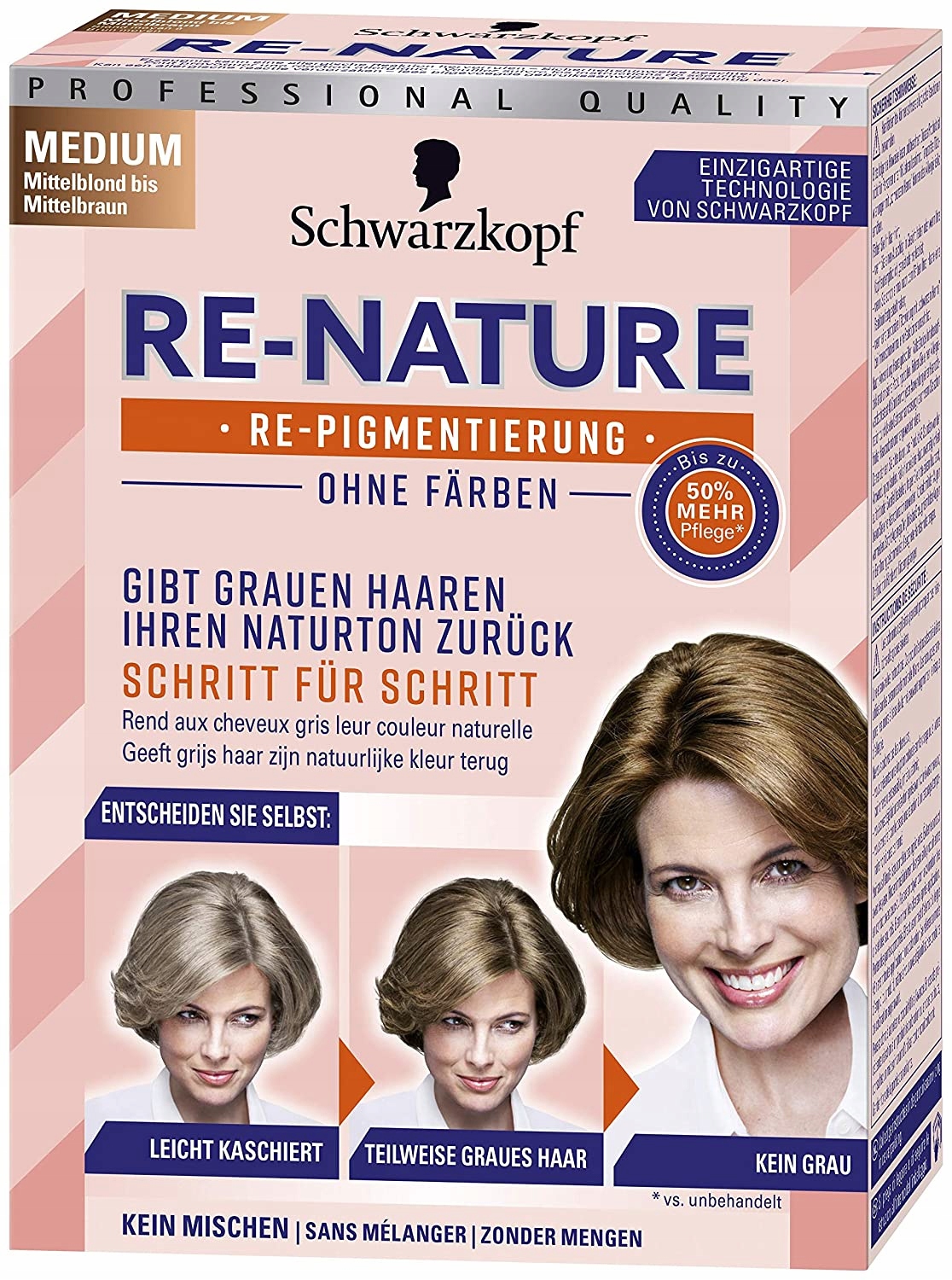 

Schwarzkopf Re-nature Medium Odsiwiacz Damski
