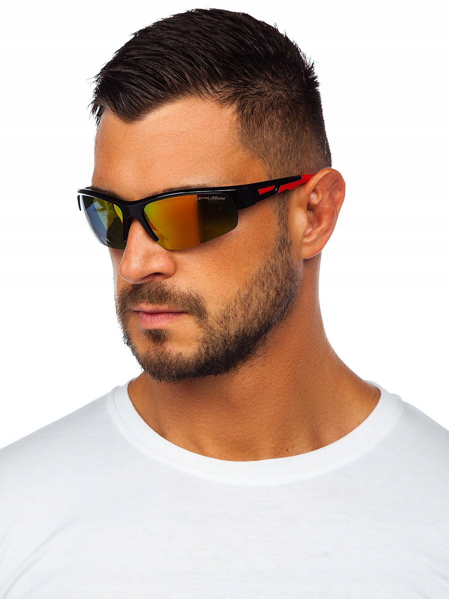 

Okulary Męskie Czerwone MIAMI10 DENLEY_One size