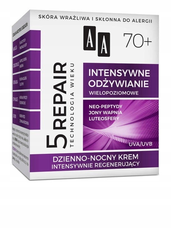 AA 5Repair 70+ Krem intensywnie regenerujący 50ml