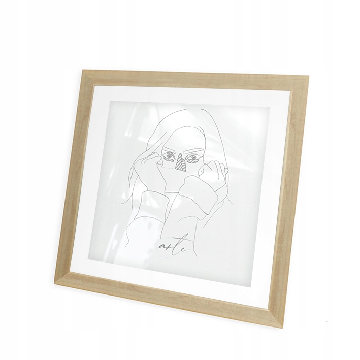 

Ramka Na Zdjęcia 30x30 Passe-partout Ramki Brzoza