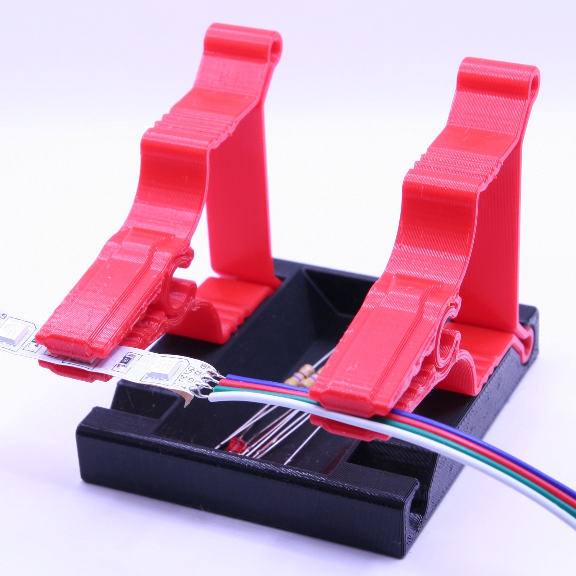 Trzecia ręka uchwyt do lutowania przewodów PCB