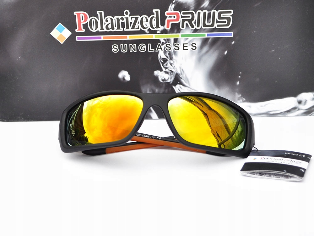 OKULARY MĘSKIE POLARYZACYJNE PRIUS SPORTOWE UV400 Płeć uniseks