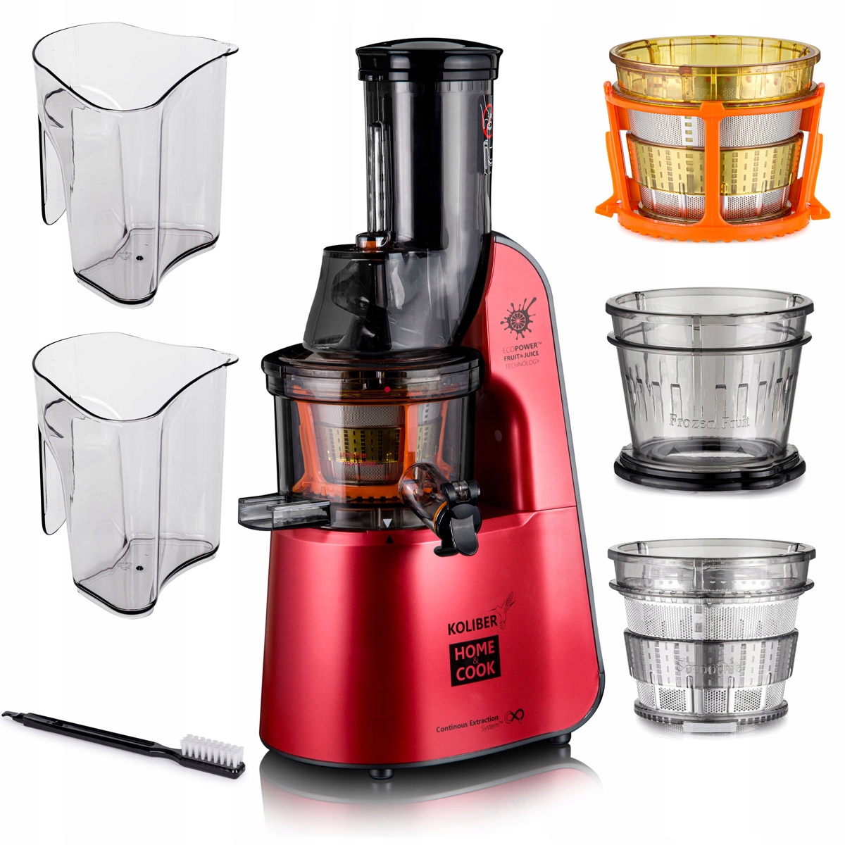 

Wyciskarka Wolnoobrotowa Squeezemax X-800-W 3w1