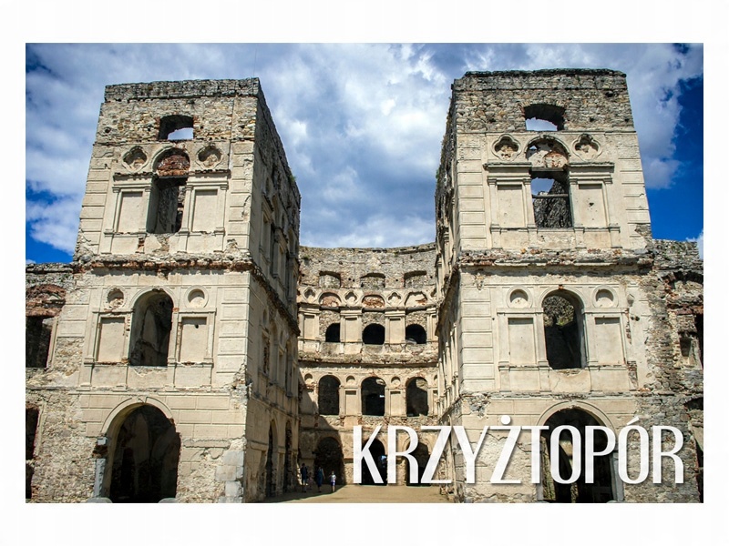 

Krzyżtopór -Ruiny zamku- Muzeum- Magnes na lodówkę