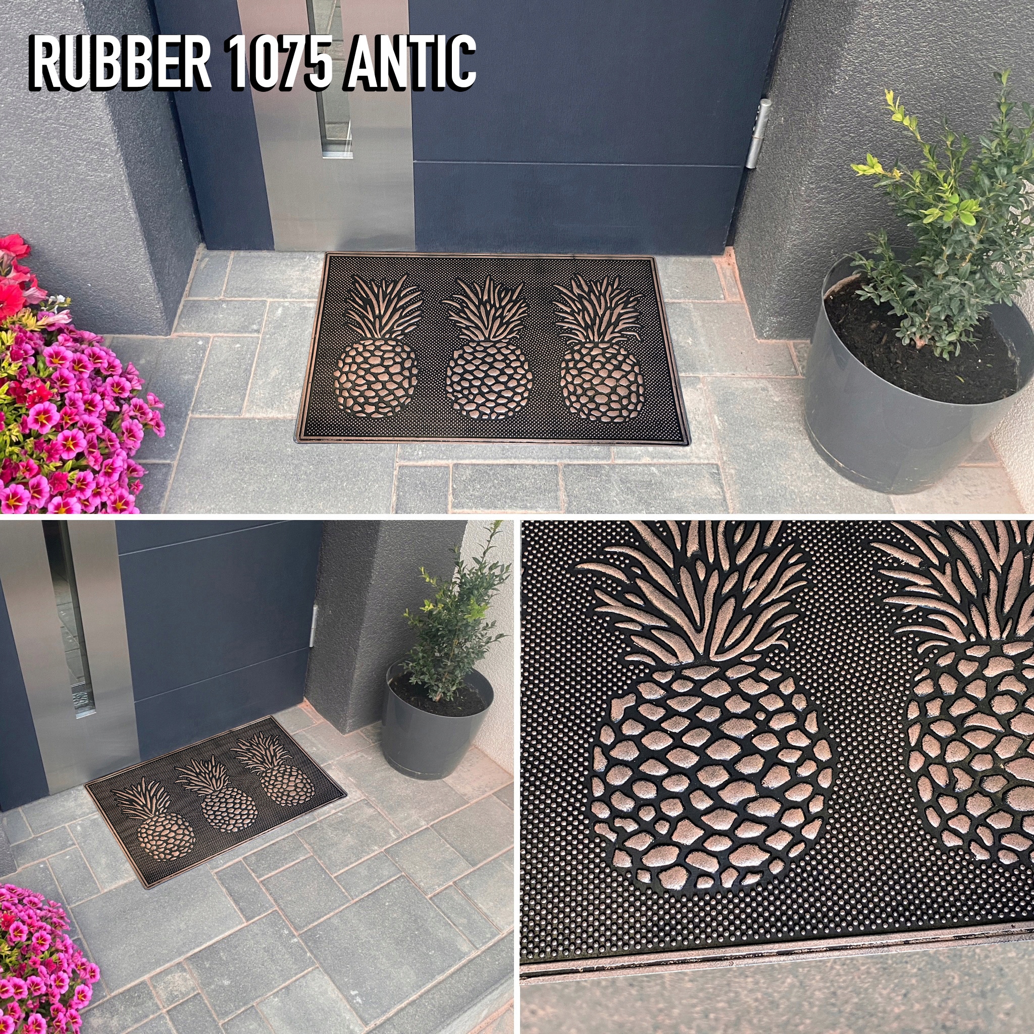 GUMOWA WYCIERACZKA ZEWNĘTRZNA 40X60 PRAKTYCZNA MIX Kod producenta KON.WYCIER.040/060 ORION