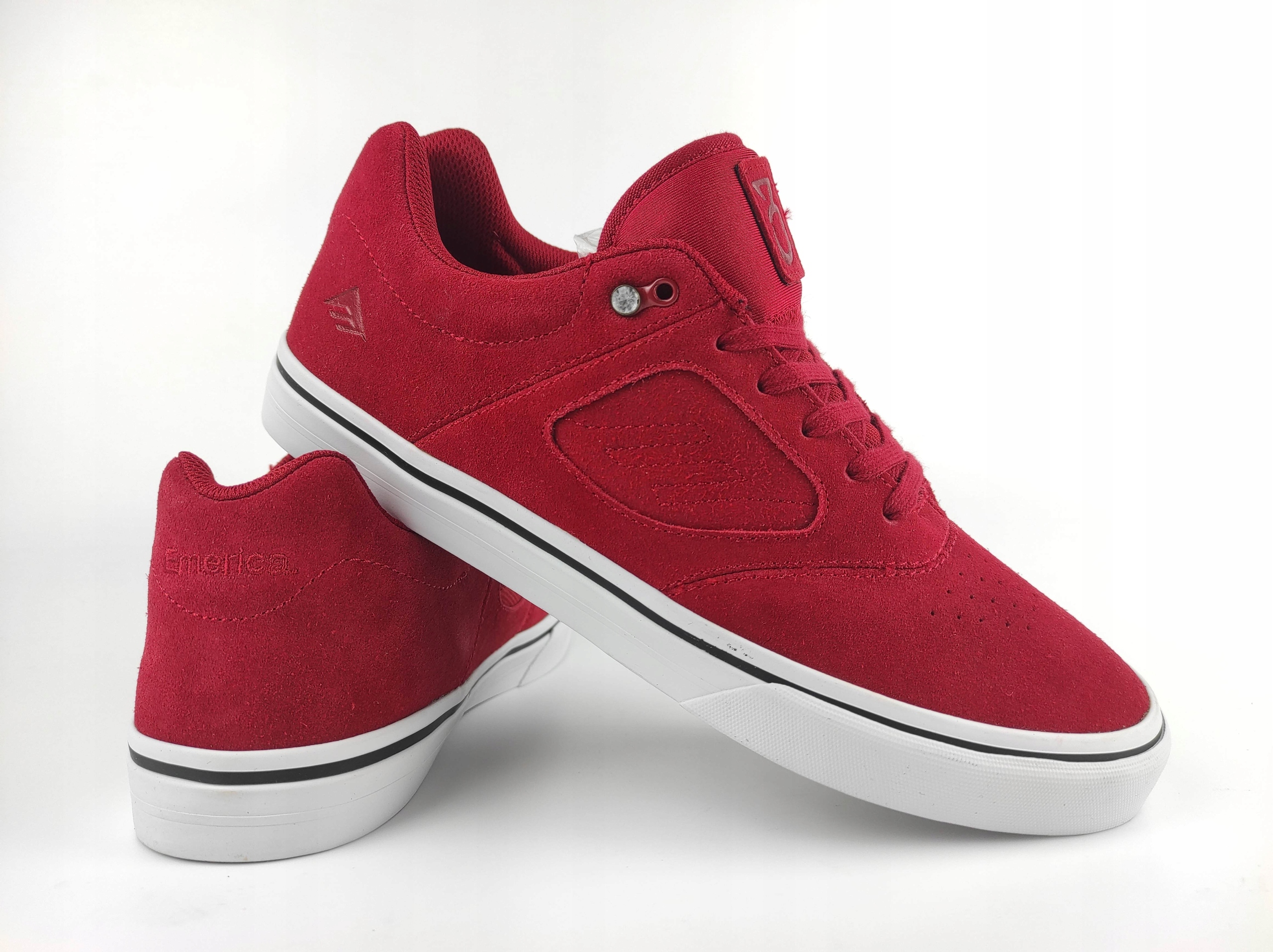 72 Pánské Boty Emerica Reynolds 3 G6 Vulc Red 6102000122-600 Kůže vel 42