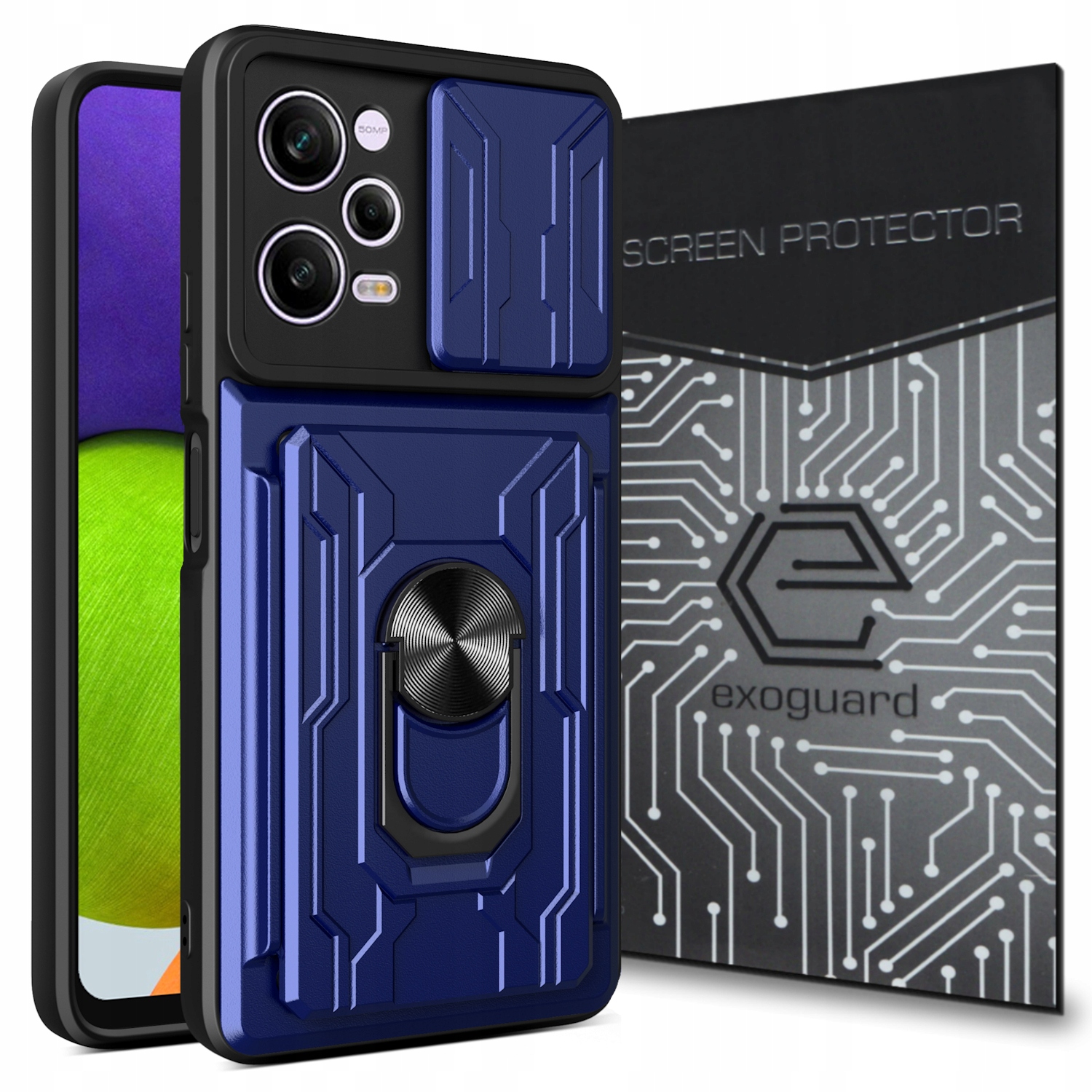 

Etui+szkło do Redmi Note 12 Pro 5G/ Poco X5 Pro 5G