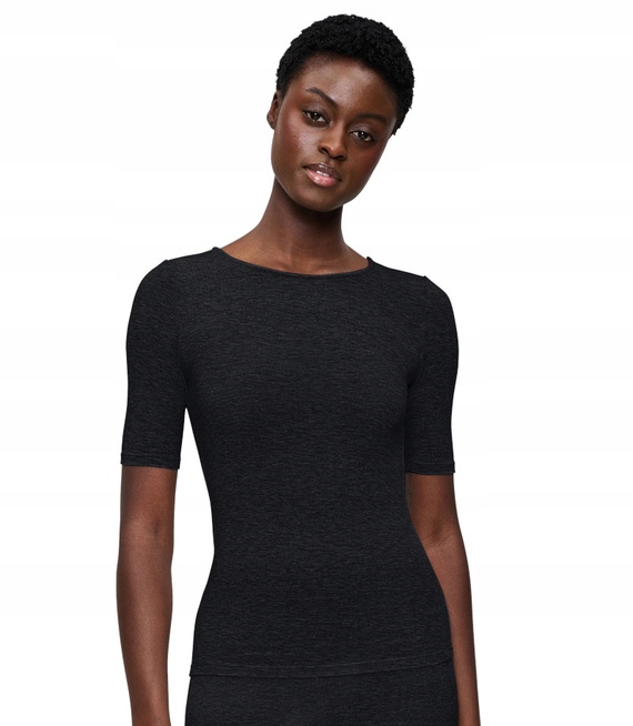 Dámský top s krátkým rukávem Triumph Beauty Layers Ssl Top Wool S